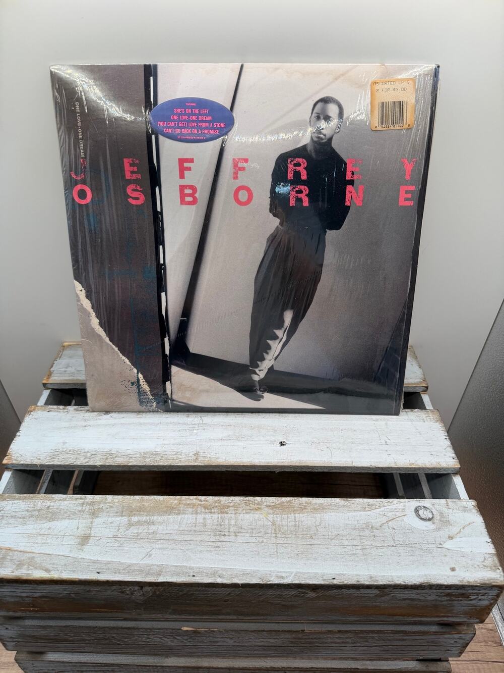 Jeffrey Osborne One Love One Dream Vinyl LP -Factory Sealed Shrink -Hype Sticker